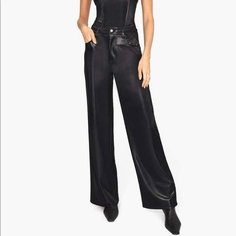 WEWOREWHAT - High Rise Wide Leg Pants